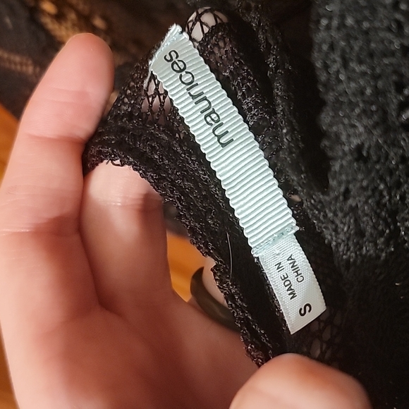 Fringe, Lace Crop Top NWOT - Picture 7 of 9